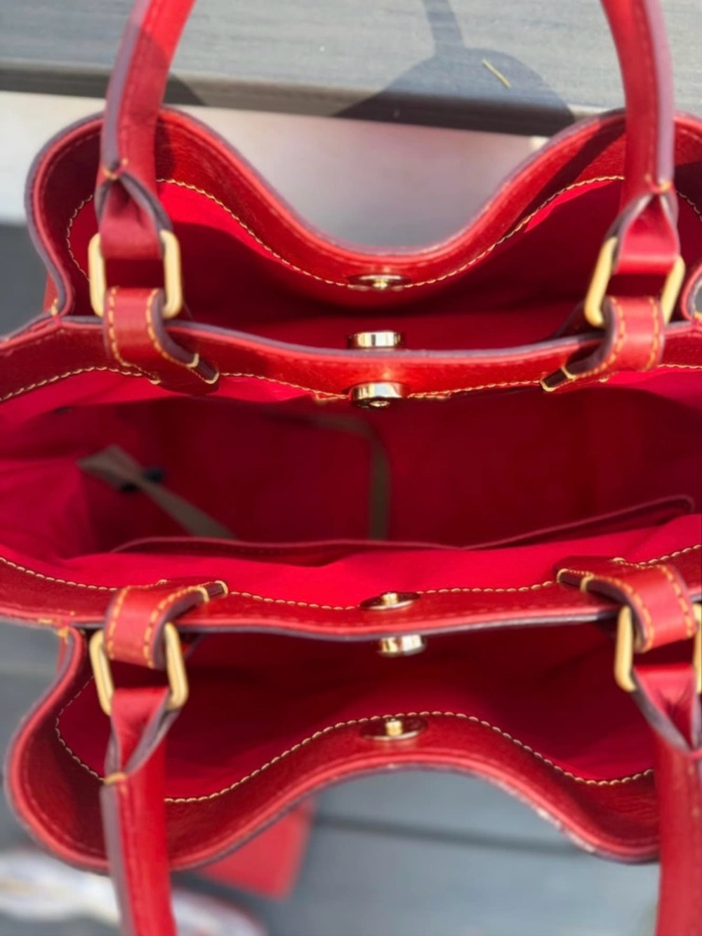 Dooney & Bourke Florentine Barlow and Matching Continental Clutch Wallet - Picture 4 of 7
